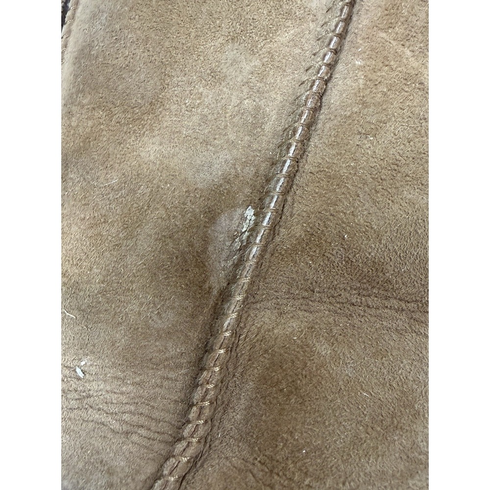 UGG Australia Classic Tall Chestnut Brown Suede Boots Youth Size 1 WORN - Picture 7 of 12